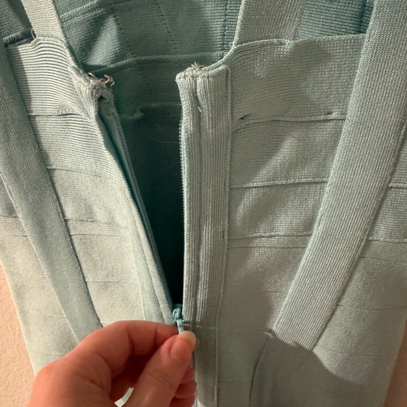 bebe Mint Green Ribbed Intimates Top - Picture 7 of 7